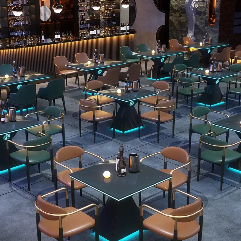 JP Led Bar Coffee Table and Chair photo 2