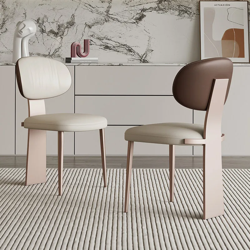 JP Modern Luxury Stainless Steel Dining Chair photo 2