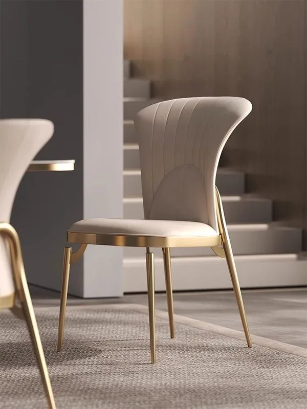 JP Modern Luxury Synthetic Leather Dining Chairs photo 2