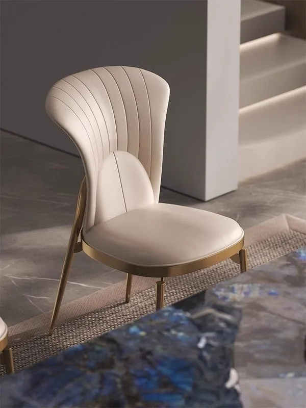 JP Modern Luxury Synthetic Leather Dining Chairs photo 3