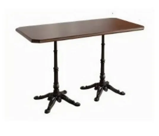 JP Natural Solid Oak Wood Top Dining Table