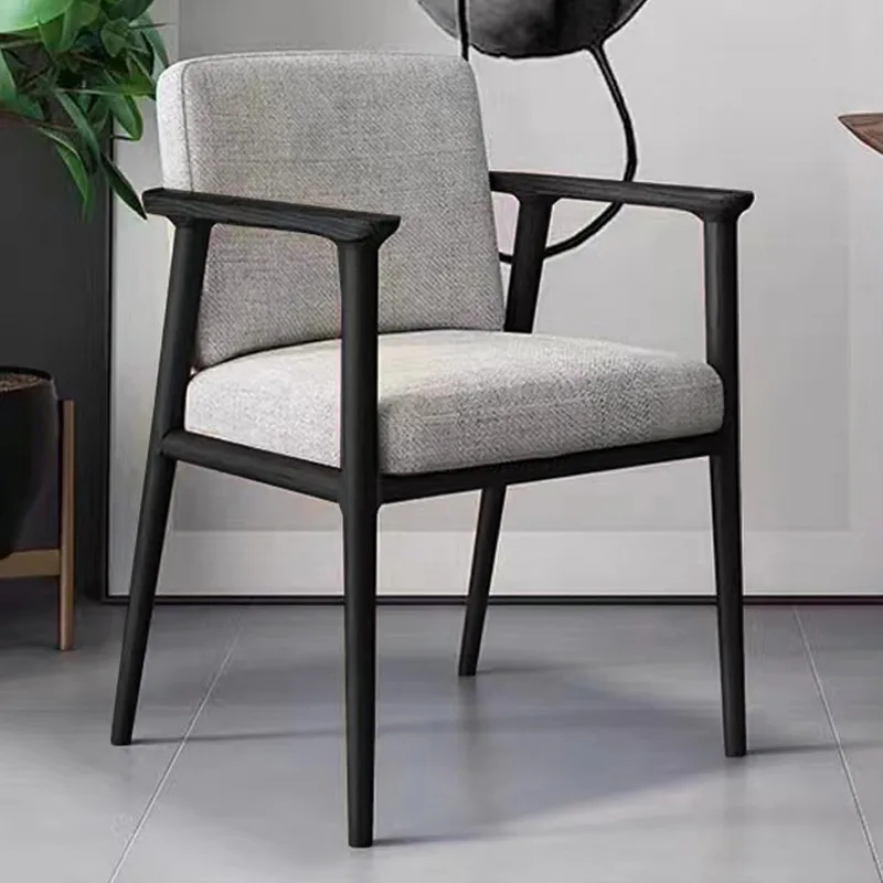 JP New Chinese Solid Wood Frame Leisure