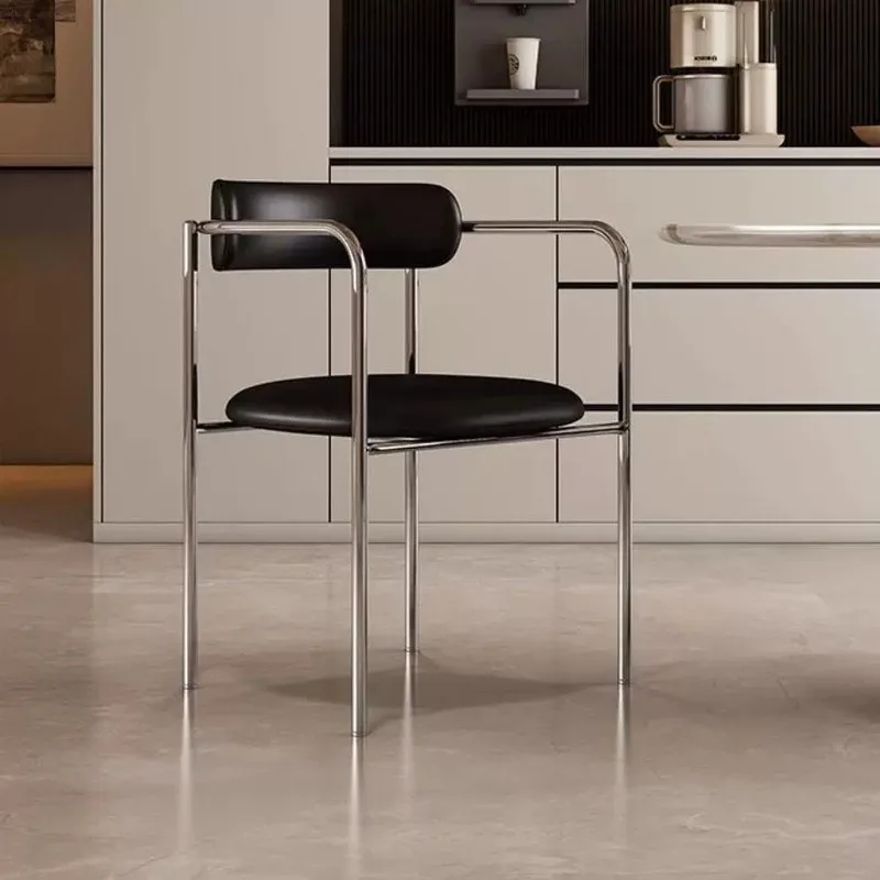 JP Nordic Minimalist Metal Stainless Steel Dining photo 2
