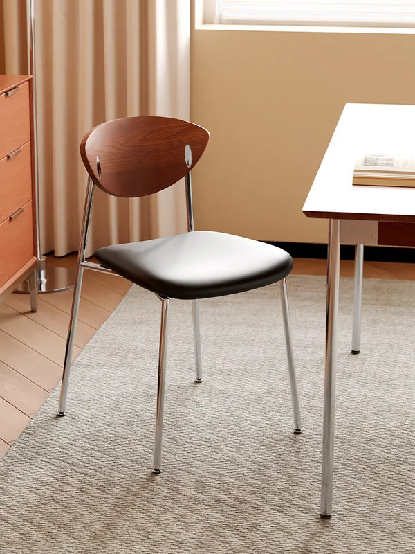JP Vintage Industrial Designer Dining Chair Solid photo 3