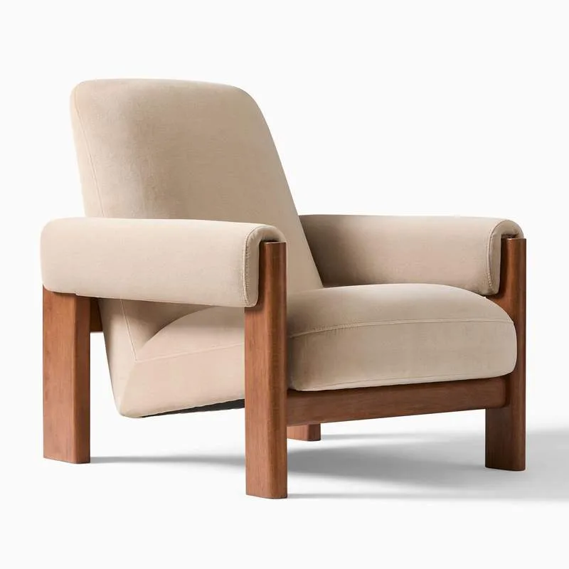 JP Accent Single Seat Sofa Chair Wood photo 3