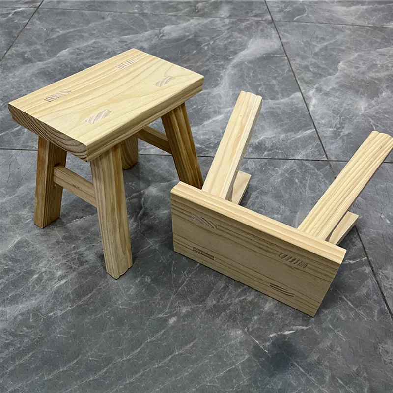 JP Stone Creek Solid Wood Child Stools photo 2