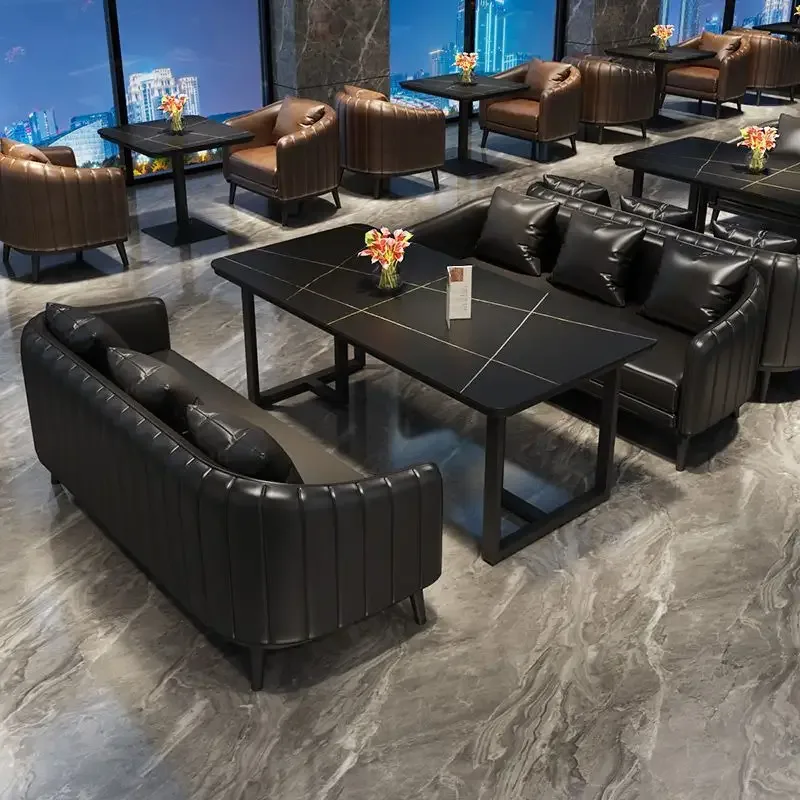 JP Retro Industrial Style bar Deck Sofa photo 2