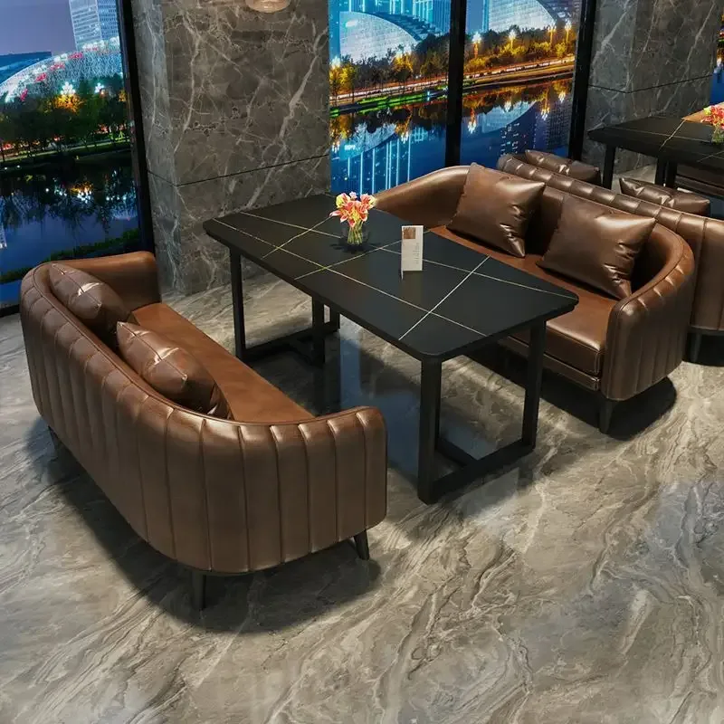 JP Retro Industrial Style bar Deck Sofa photo 3