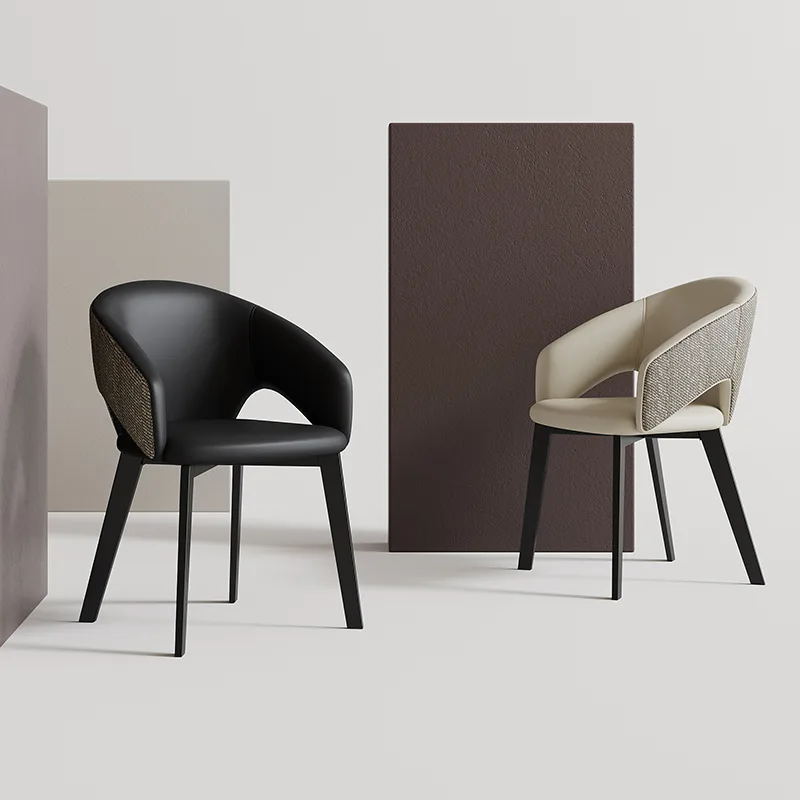 JP 2025 Modern Ergonomic PU Leather Cafe