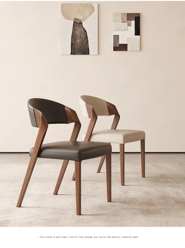JP Antique Solid Wood Dining Chair Modern photo 2