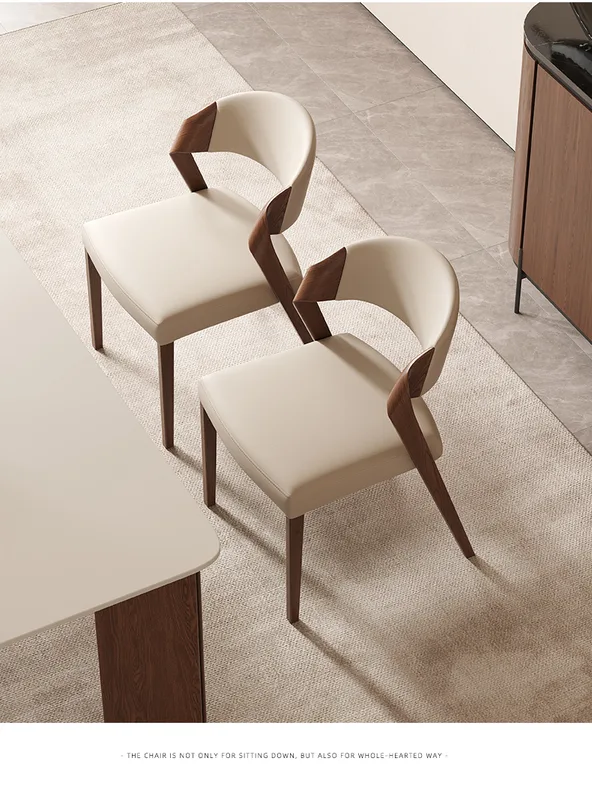 JP Antique Solid Wood Dining Chair Modern photo 3