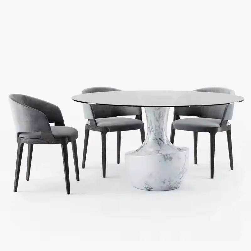 JP Chinese-style Solid Wood Dining Chairs, Modern and Simple photo 2