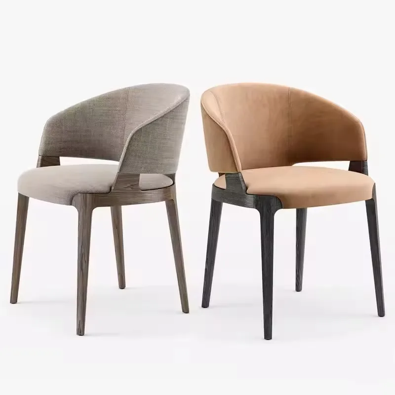 JP Chinese-style Solid Wood Dining Chairs, Modern and