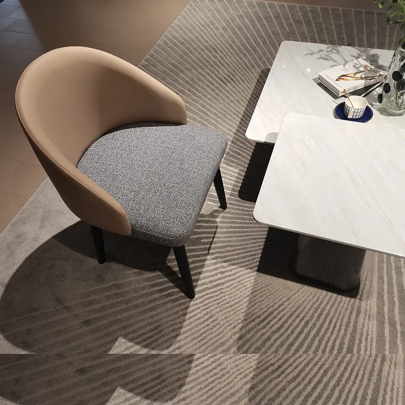 JP Contemporary Restaurant Seating Leather-Upholstered Solid Wood photo 3