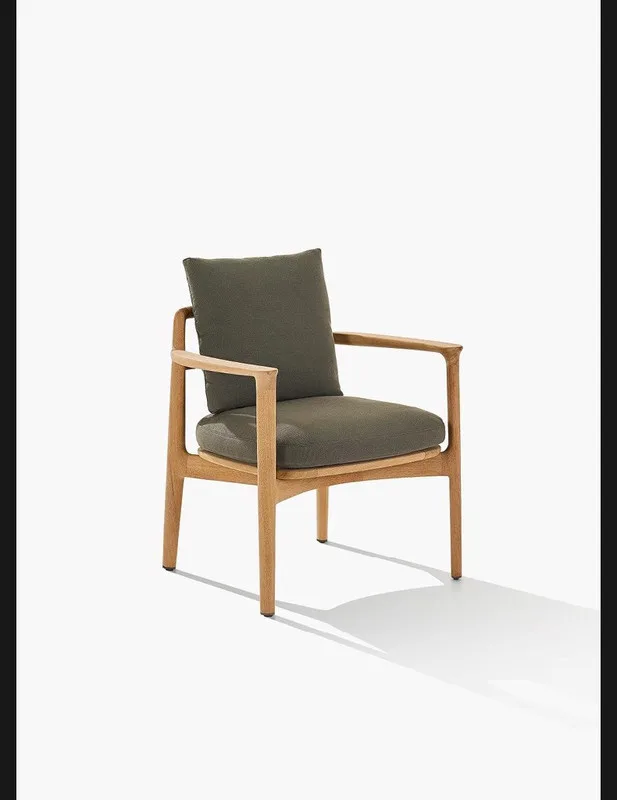 JP Contemporary Style Ergonomic Solid Wood Dining photo 3