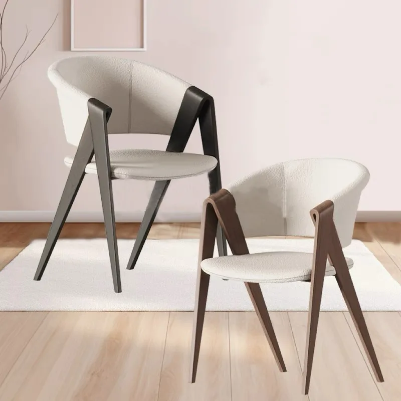JP Dining Chair Home Light Luxury Solid