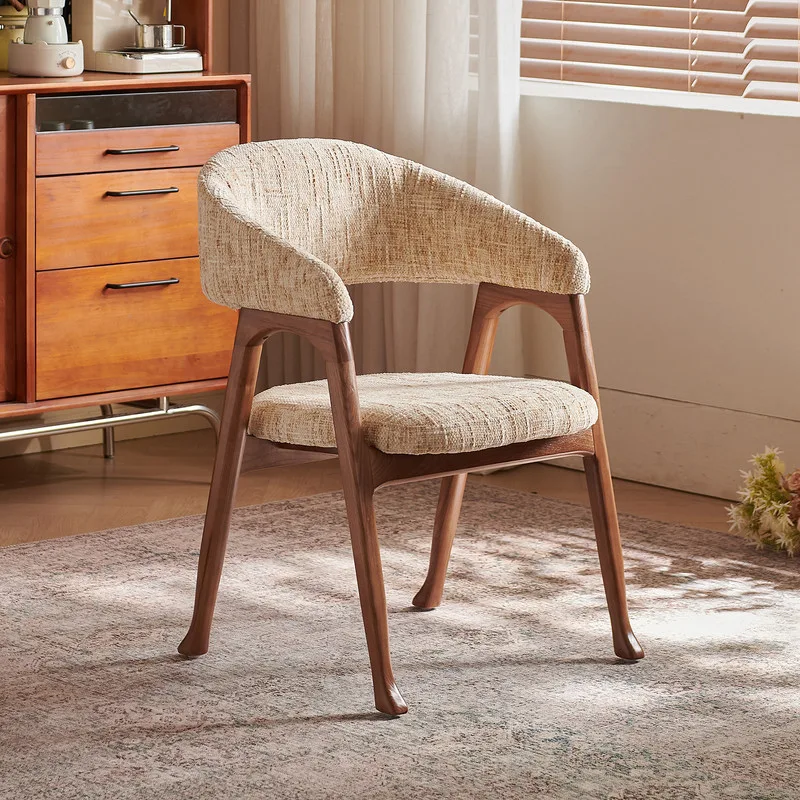 JP French Designer Solid Wood Dining Chair photo 2