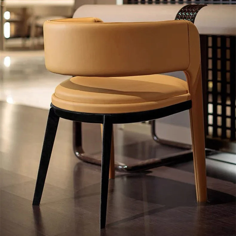 JP Italian Dining Chair, Light Luxury, High-end photo 2