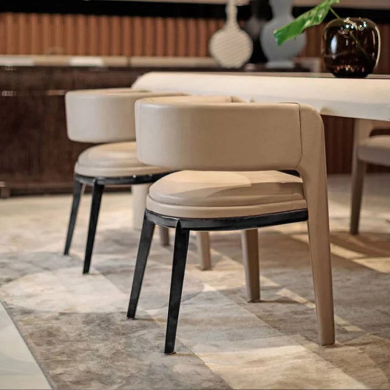 JP Italian Dining Chair, Light Luxury, High-end photo 3
