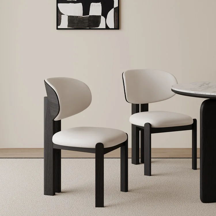 JP Lamb Wool Style Modern Dining Chair photo 2