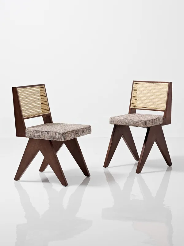 JP Luxury Dining Chair Solid Wood with photo 2