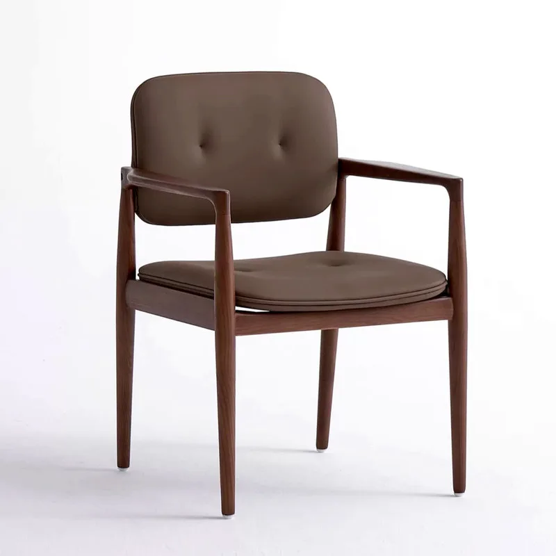 JP Luxury Dining Chairs with Arms Solid