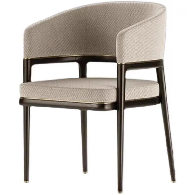 JP Luxury Dining Room Chairs High-End Solid Wood