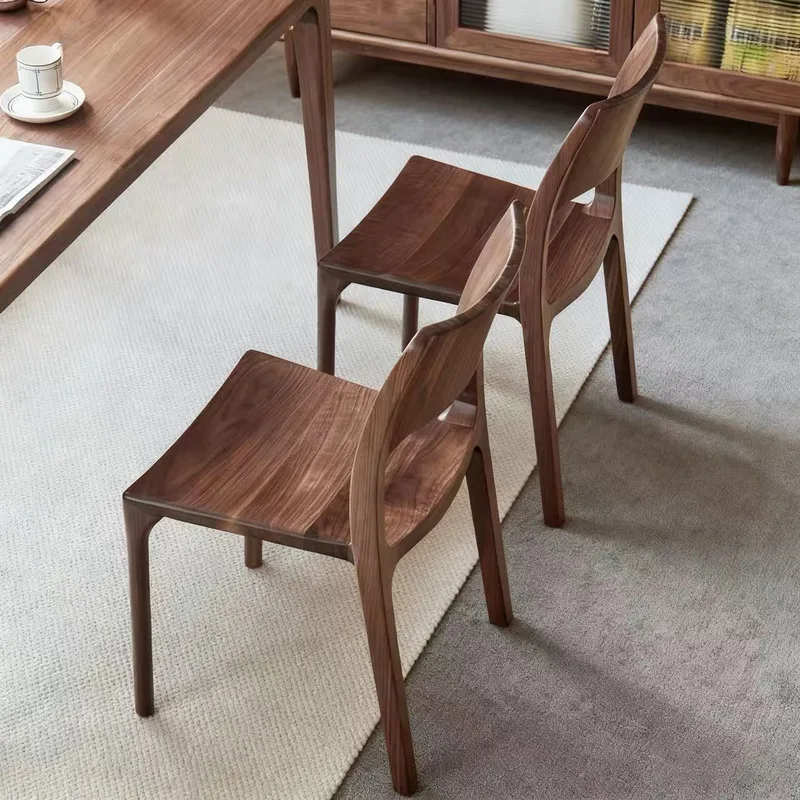 JP Luxury Modern Reclining Solid Wood Dining photo 3