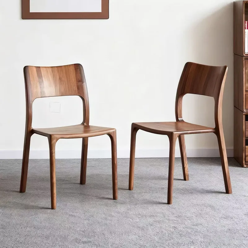 JP Luxury Modern Reclining Solid Wood Dining