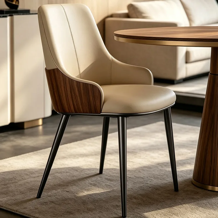 JP Luxury Upholstered Dining Chair, Ergonomic Design, photo 2