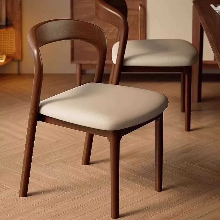 JP Luxury Walnut Solid Wood Simulation Leather