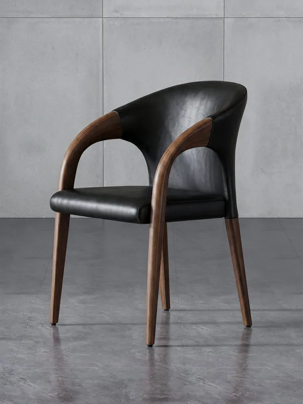 JP Modern and Simple Solid Wood Dining Chairs Are photo 2