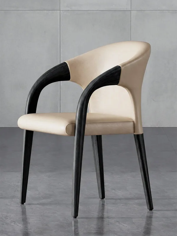 JP Modern and Simple Solid Wood Dining Chairs Are photo 3