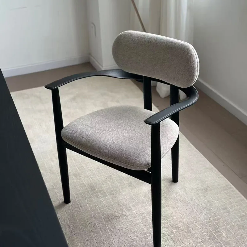 JP Modern Design Black Solid Wood Fabric photo 2