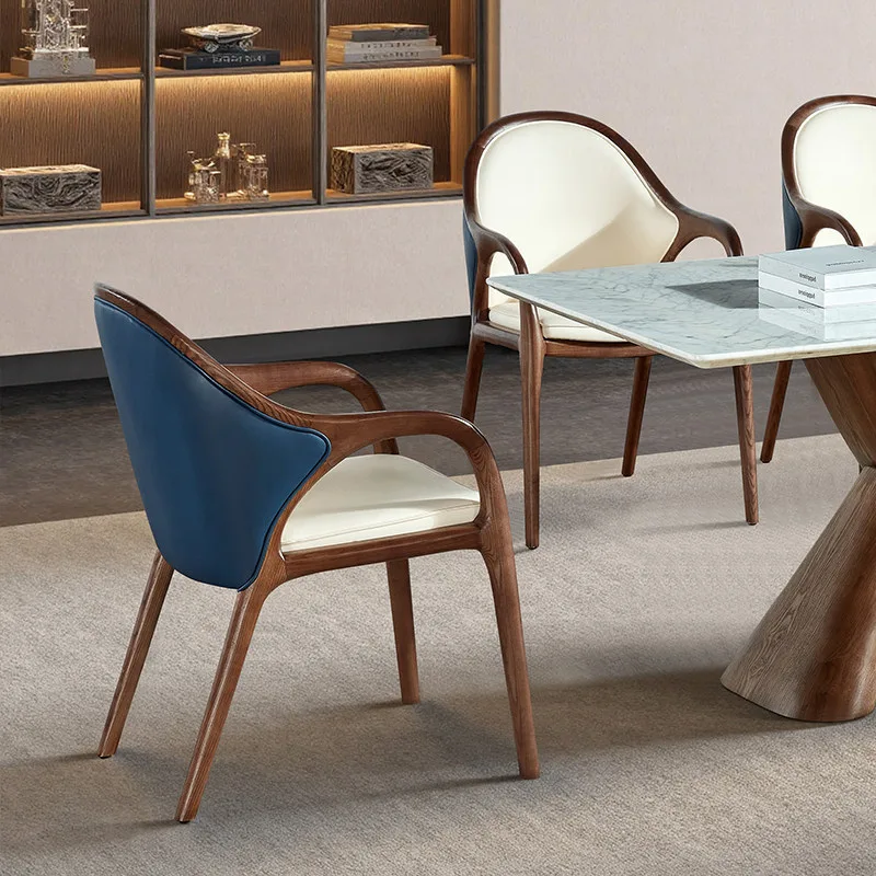 JP Modern Design Solid Wood Dining Chair Home Hotel photo 2