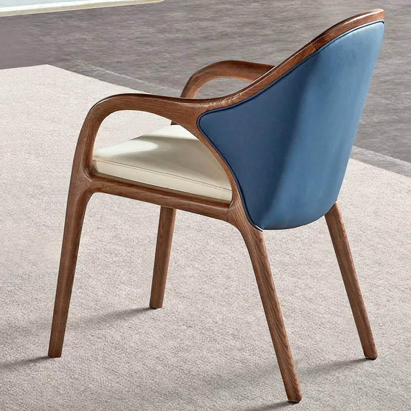 JP Modern Design Solid Wood Dining Chair Home Hotel photo 3