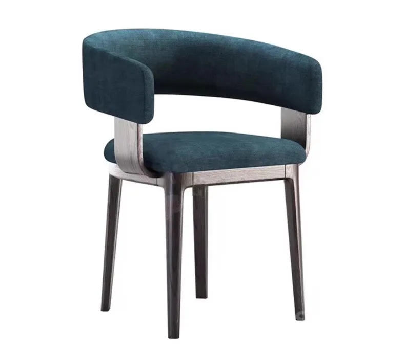 JP Modern Design Upholstered Dining Chair with Curved photo 2