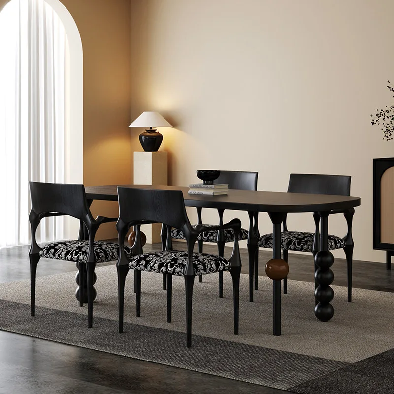 JP Modern Fabric ASH Wooden Dining Chair photo 3