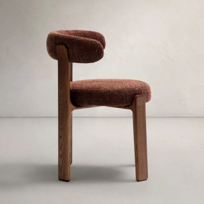 JP Modern Factory Ash Wood Upholstered Dining photo 2