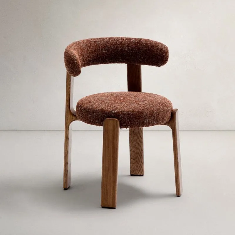 JP Modern Factory Ash Wood Upholstered Dining