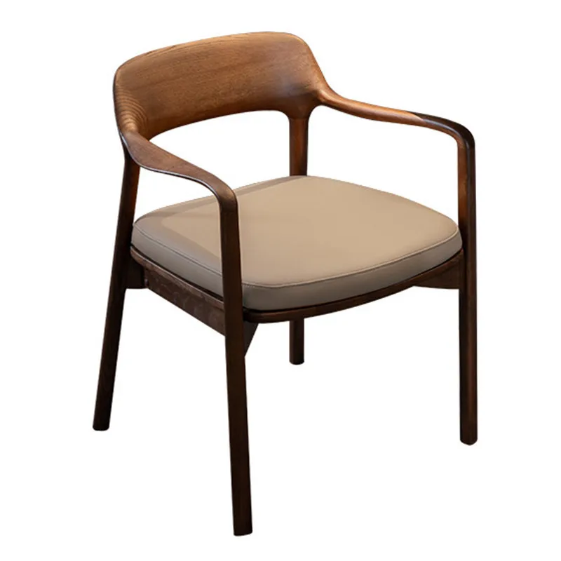JP Modern Hotel Walnut Wood Chairs for photo 3