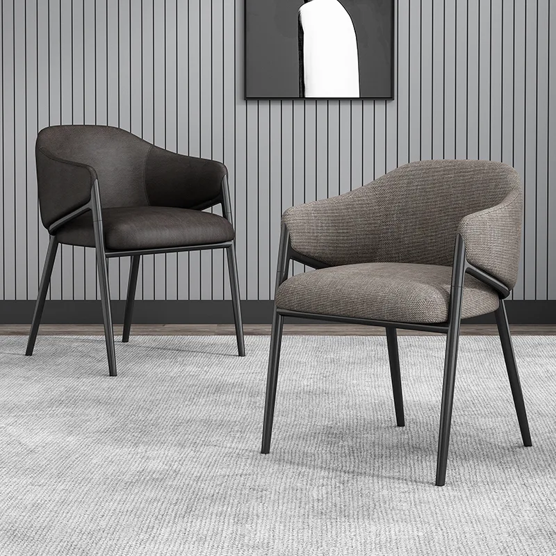 JP Modern Kitchen Dining Room Armless Faux