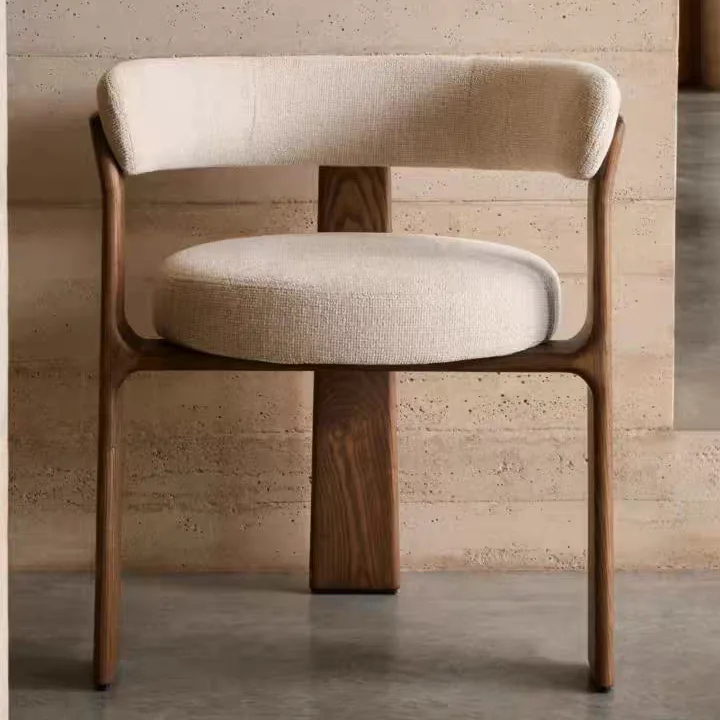 JP Modern Kitchen Restaurant Chair Wood Frame photo 2