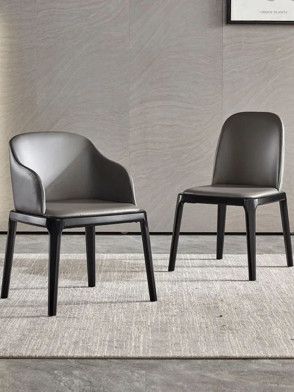 JP Modern Luxury Black Gold Dining Chair photo 3