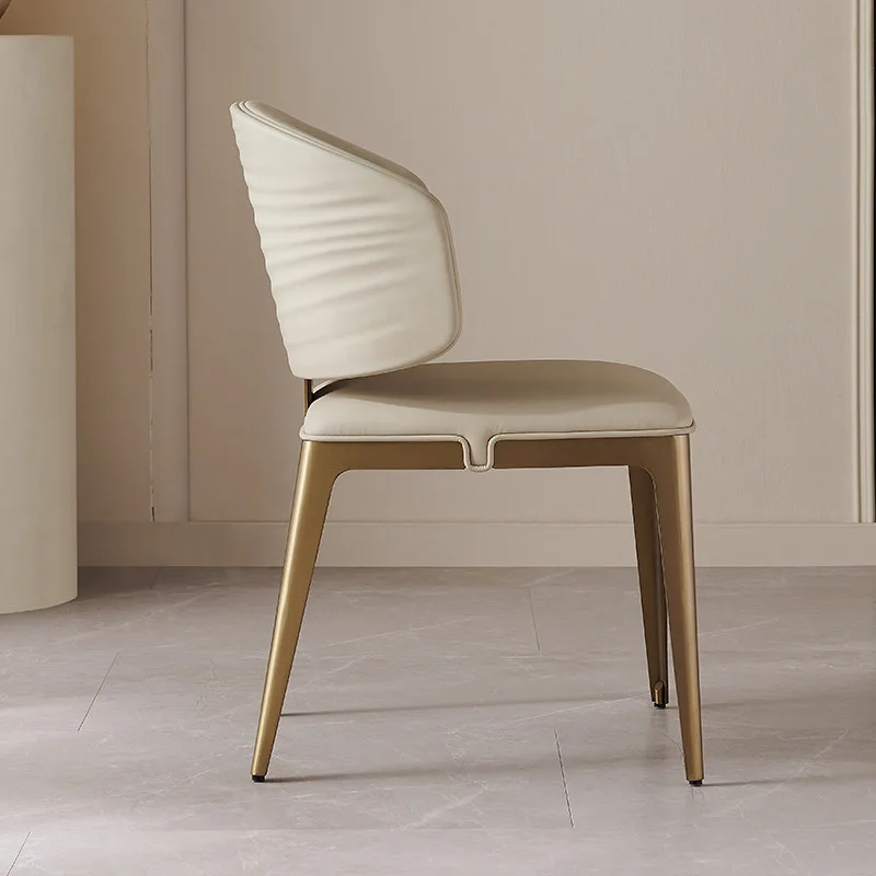 JP Modern Luxury Faux Leather Dining Chair photo 2