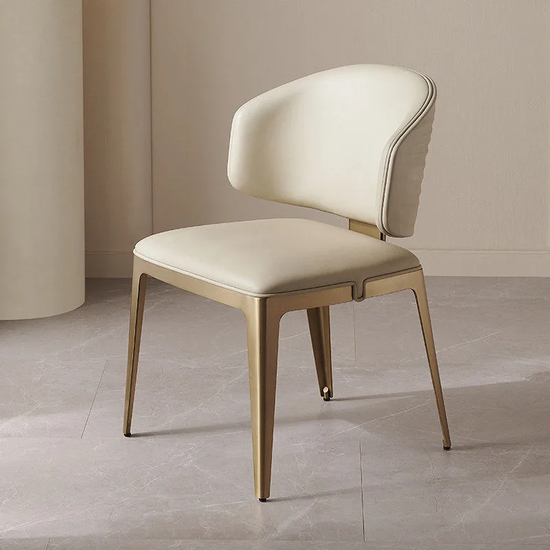JP Modern Luxury Faux Leather Dining Chair