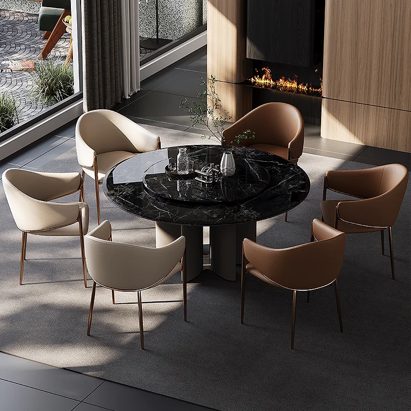 JP Modern Luxury Metal Dining Chair Modern photo 2