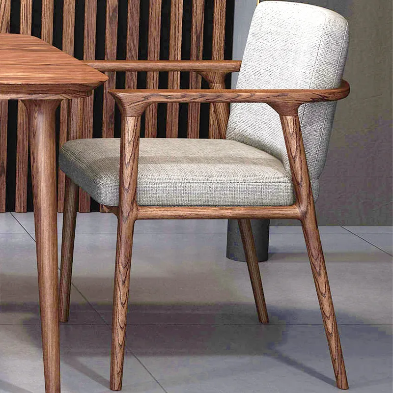 JP Modern Minimalism Solid Wood Retro Wood photo 2