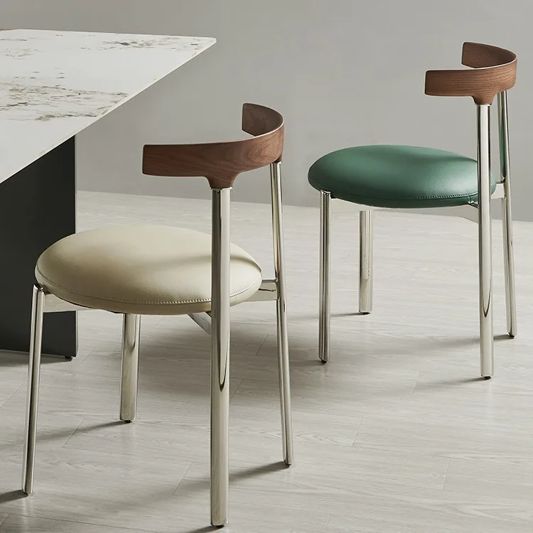 JP Modern Minimalist Dining Table Chair with
