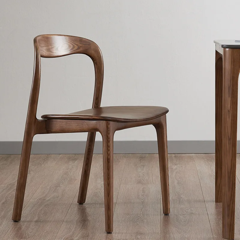 JP Modern Minimalist Durable Faux Leather Dining photo 2